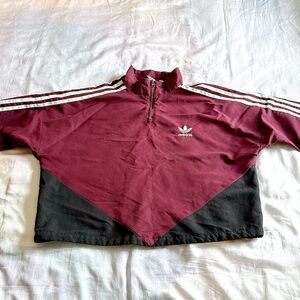 Adidas | Cropped Quarter Zip
